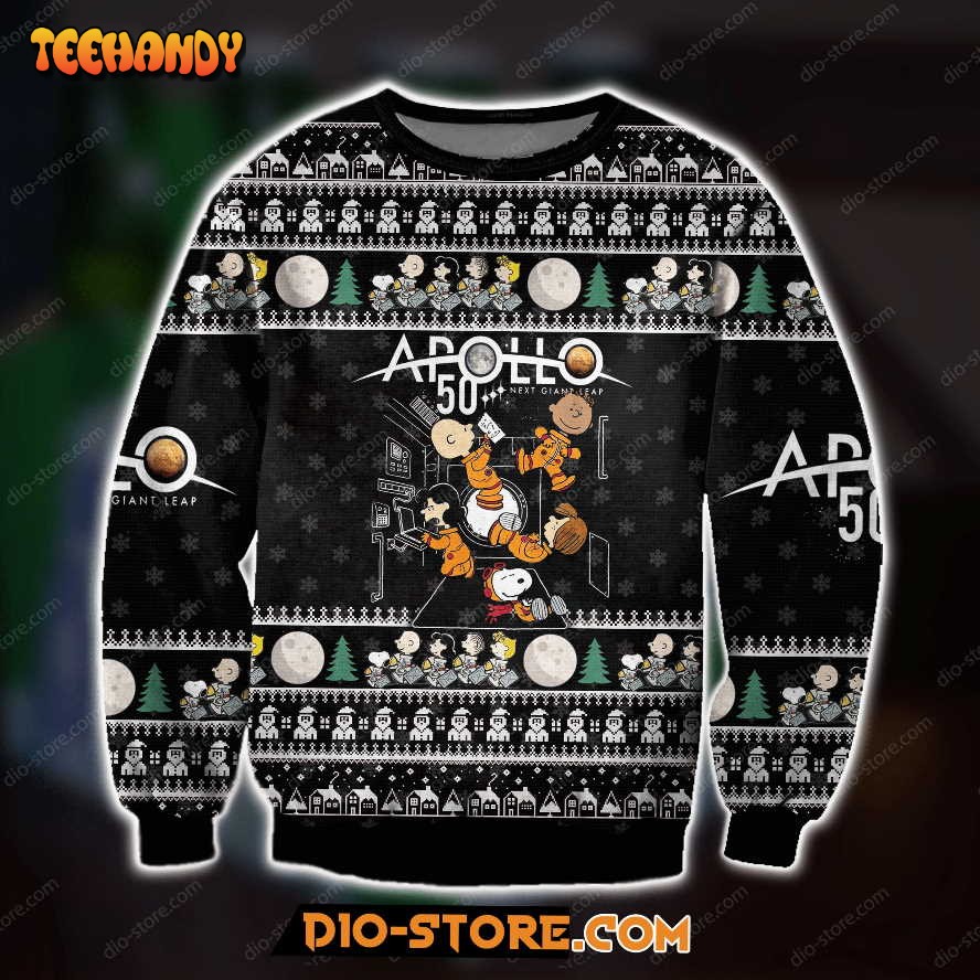 3D All Over Printed Apolo Ugly Christmas Sweater, Ugly Sweater