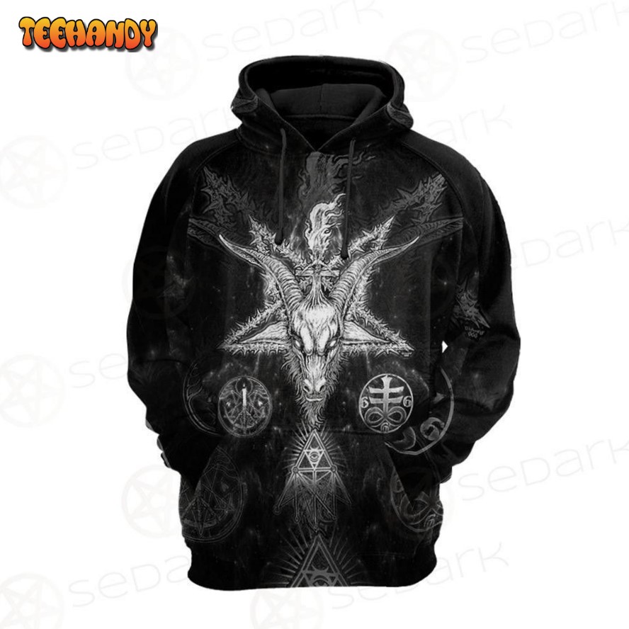 3D ALL OVER SATANIC 3D Hoodie For Men Women All Over Printed Hoodie
