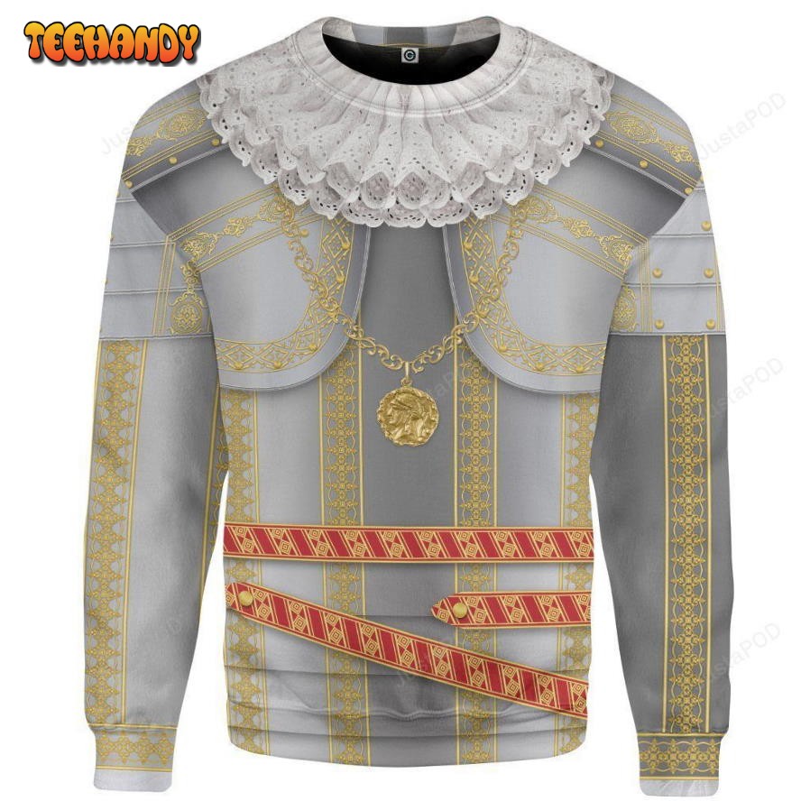 3D Ambrogio Spinola Sweatshirt Ugly Sweater, Ugly Sweater