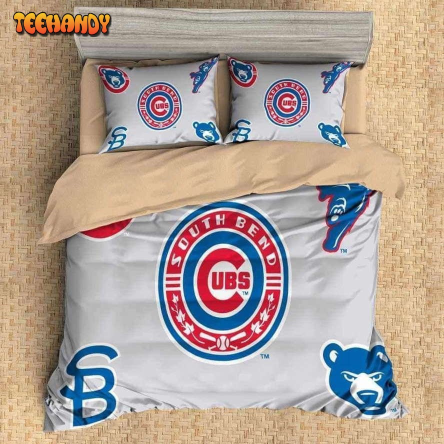 3d Customize Chicago Cubs Duvet Cover Bedding Set 2