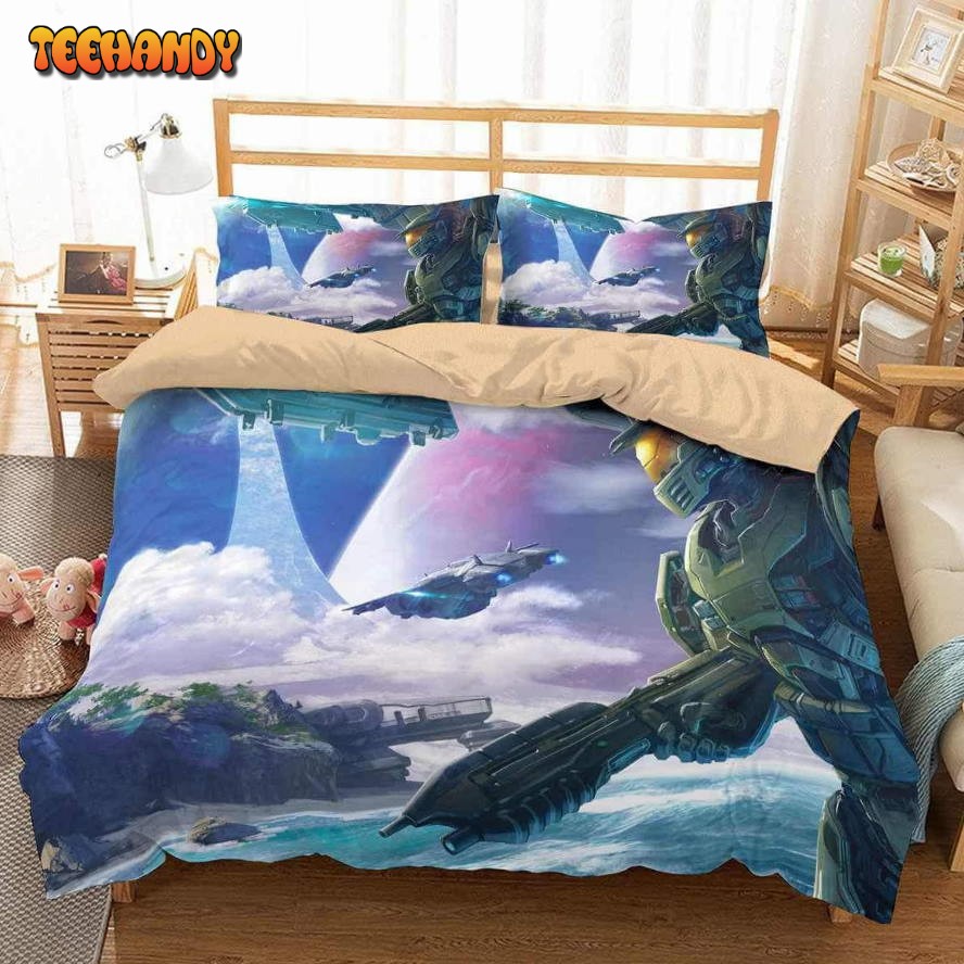 3d Customize Halo 5 Bedding Set Duvet Cover Set Bedroom Set Bedlinen