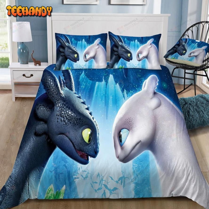 3d Customize How To Train Your Dragon 3 Bedding Set Duvet Cover #3