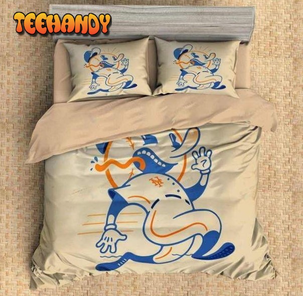 3d Customize New York Mets Bedding Set Duvet Cover