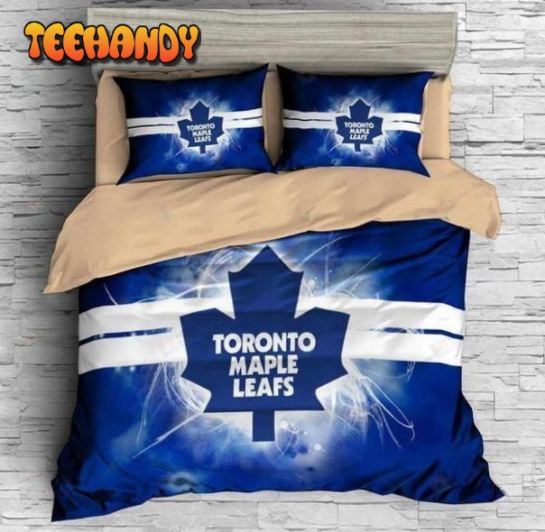 3d Customize Toronto Maple Leafs Bedding Set Duvet Cover