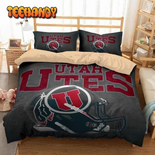 3D Customize Utah Utes Bedding Set Duvet Cover