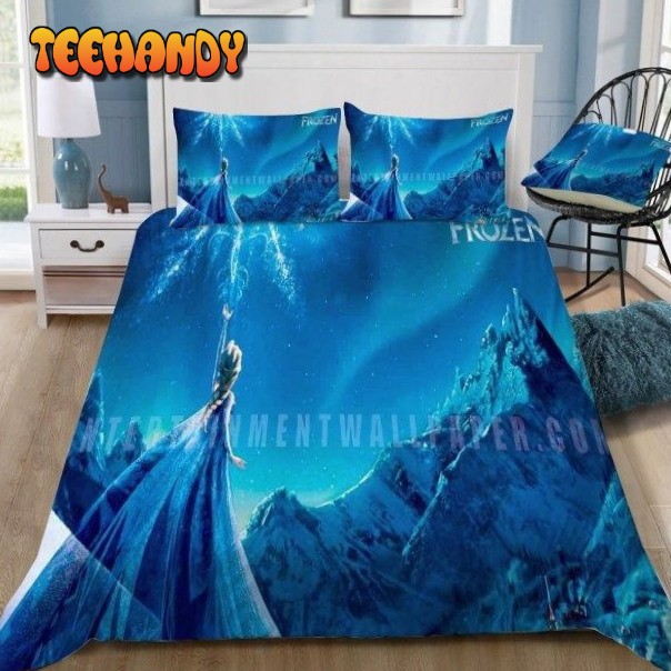 3d Disney Frozen Elsa The Lonely Ice Queen Bedding Set