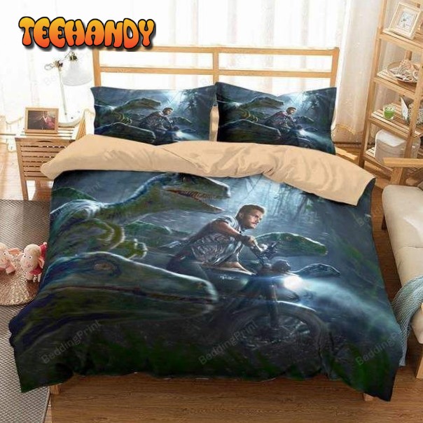 3d Jurassic World Duvet Cover Bedding Set