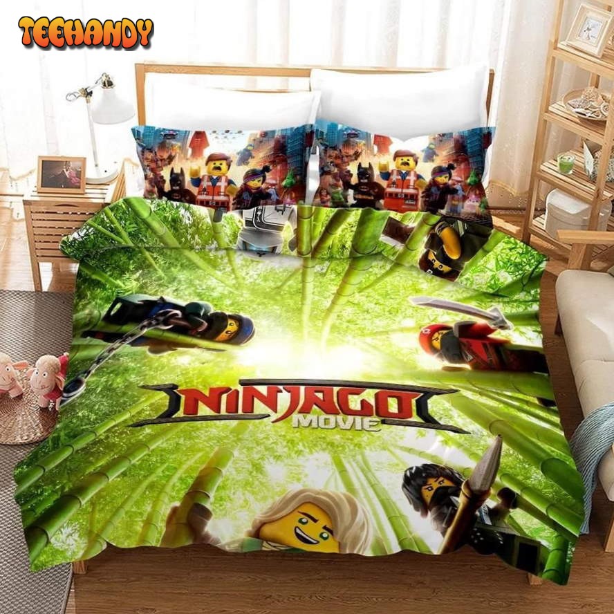 3d Lego Ninjago Masters Of Spinjitzu Bedding Set Duvet Cover Pillow Cases