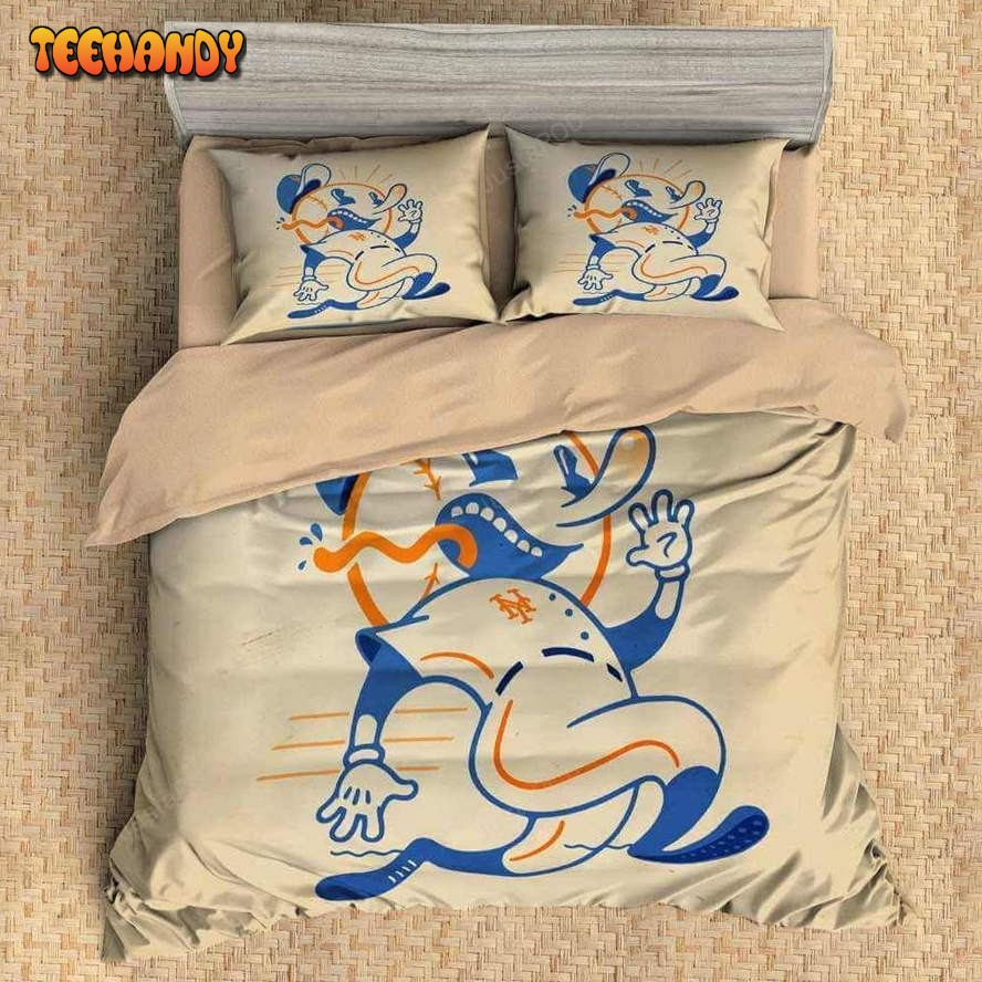 3d New York Mets Duvet Cover Bedding Set