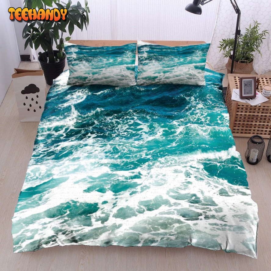 3d Ocean Wave Bed Sheets Spread Duvet Cover Bedding Sets