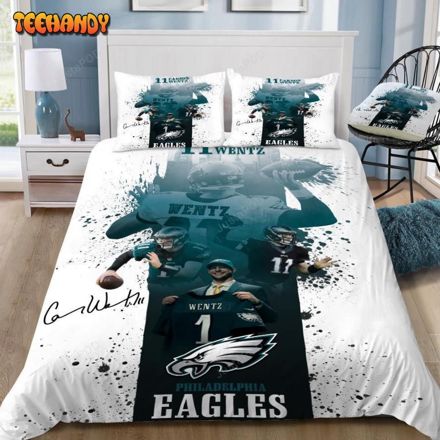 3d Philadelphia Eagles Bedding Set Duvet Cover