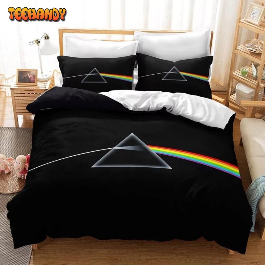 3D Pink Floyd The Dark Side Of The Moon Album Cover Bedding Set