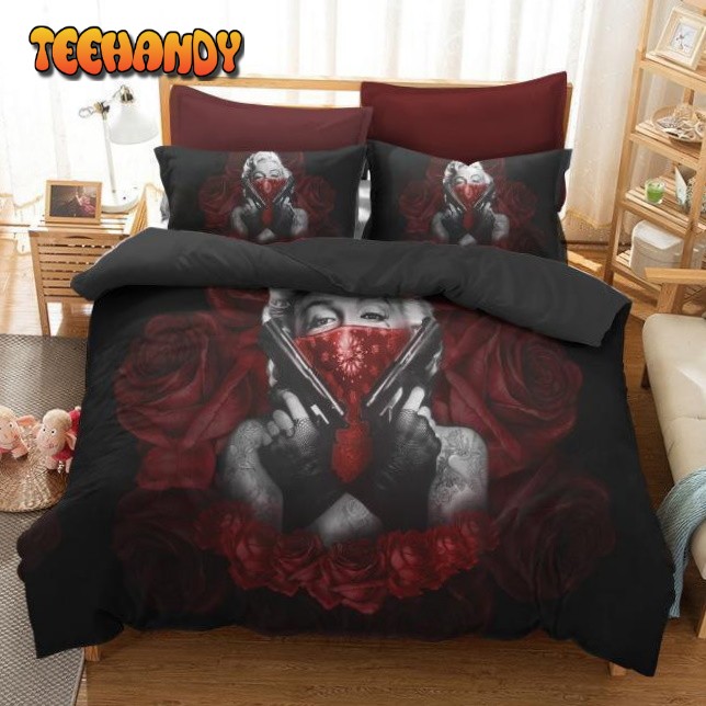 3D Samurai Monroe Bedding Set