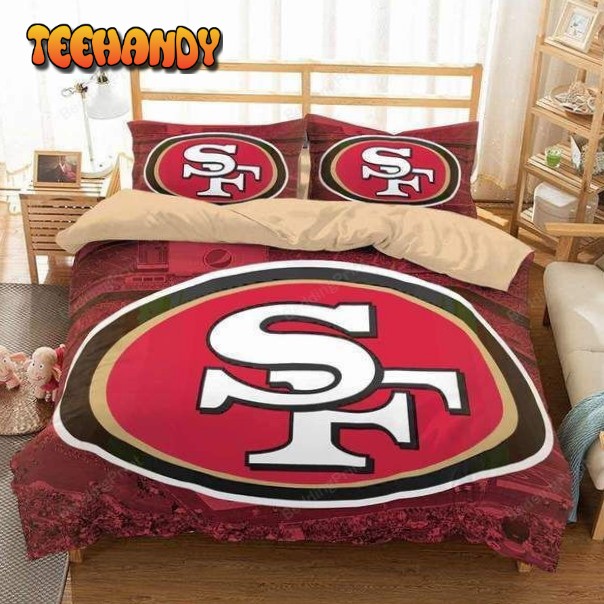 3d San Francisco 49ers Duvet Cover Bedding Set