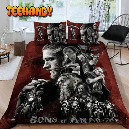 3d Sons Of Anarchy Duvet Cover Bedding Set