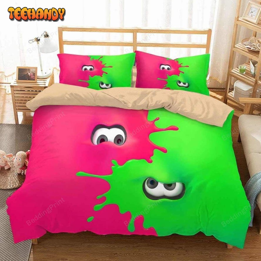 3d Splatoon 2 Duvet Cover Bedding Set