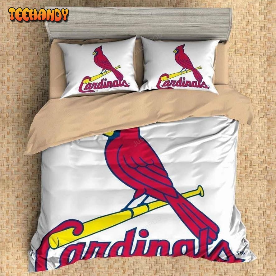 3d St. Louis Cardinals Duvet Cover Bedding Set