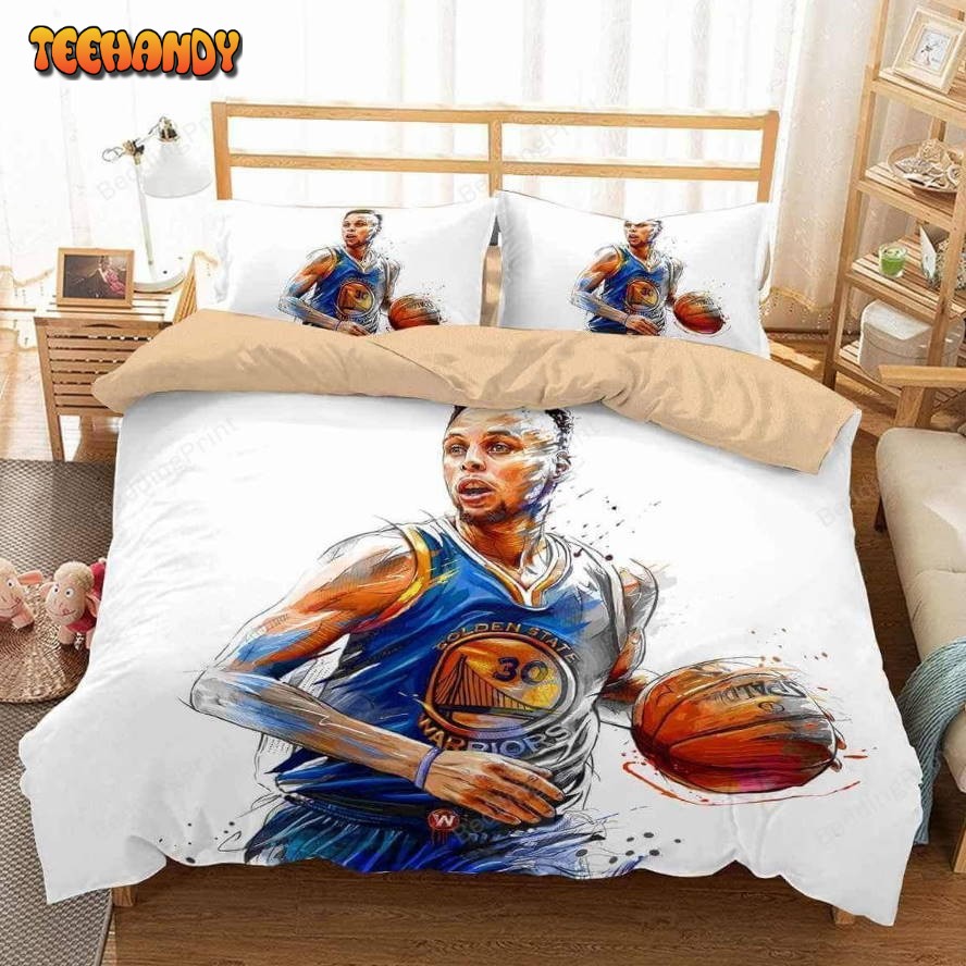 3d Stephen Curry Duvet Cover Bedding Set