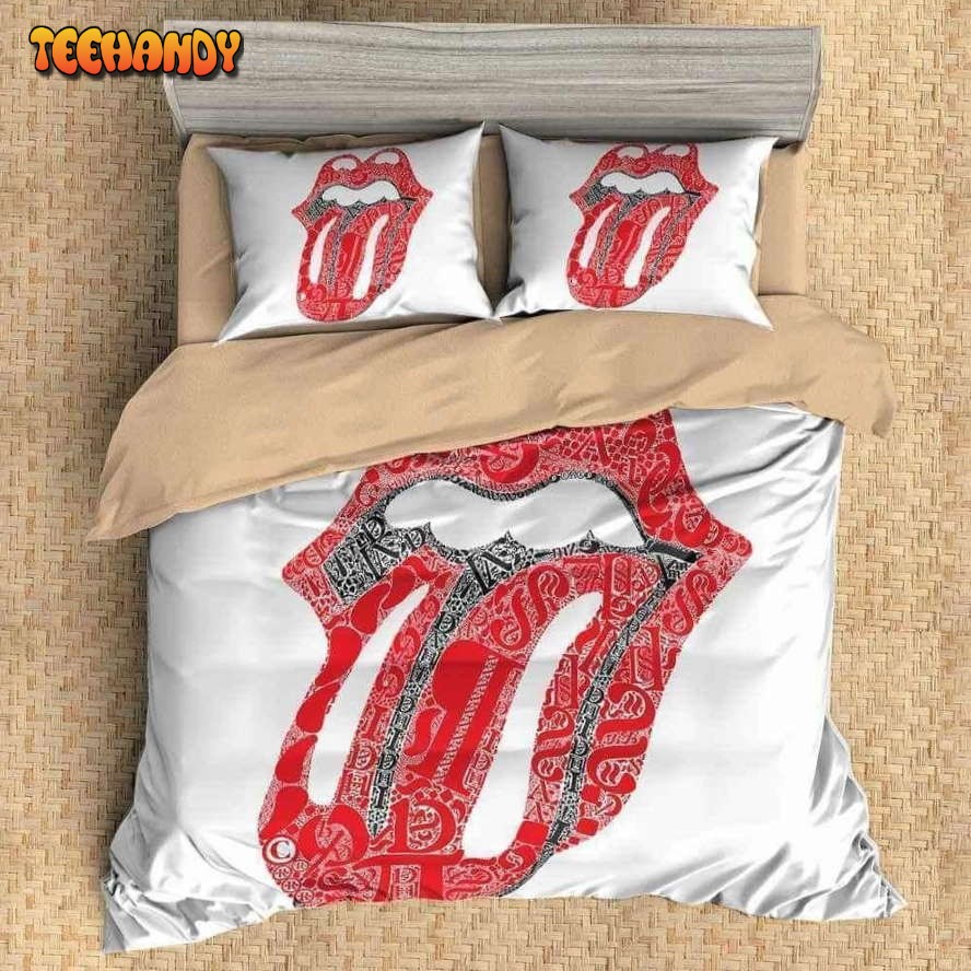 3d The Rolling Stones Duvet Cover Bedding Set 1