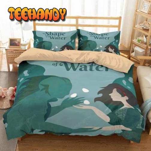 3d The Shape Of Water Duvet Cover Bedding Set