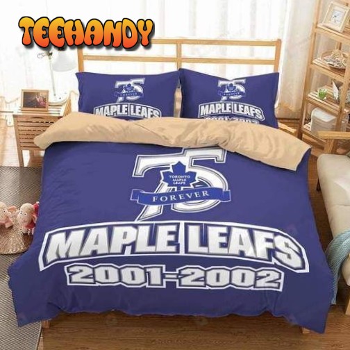 3d Toronto Maple Leafs Duvet Cover Bedding Set