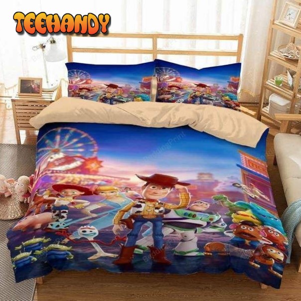 3d Toy Story 4 Duvet Cover Bedding Set