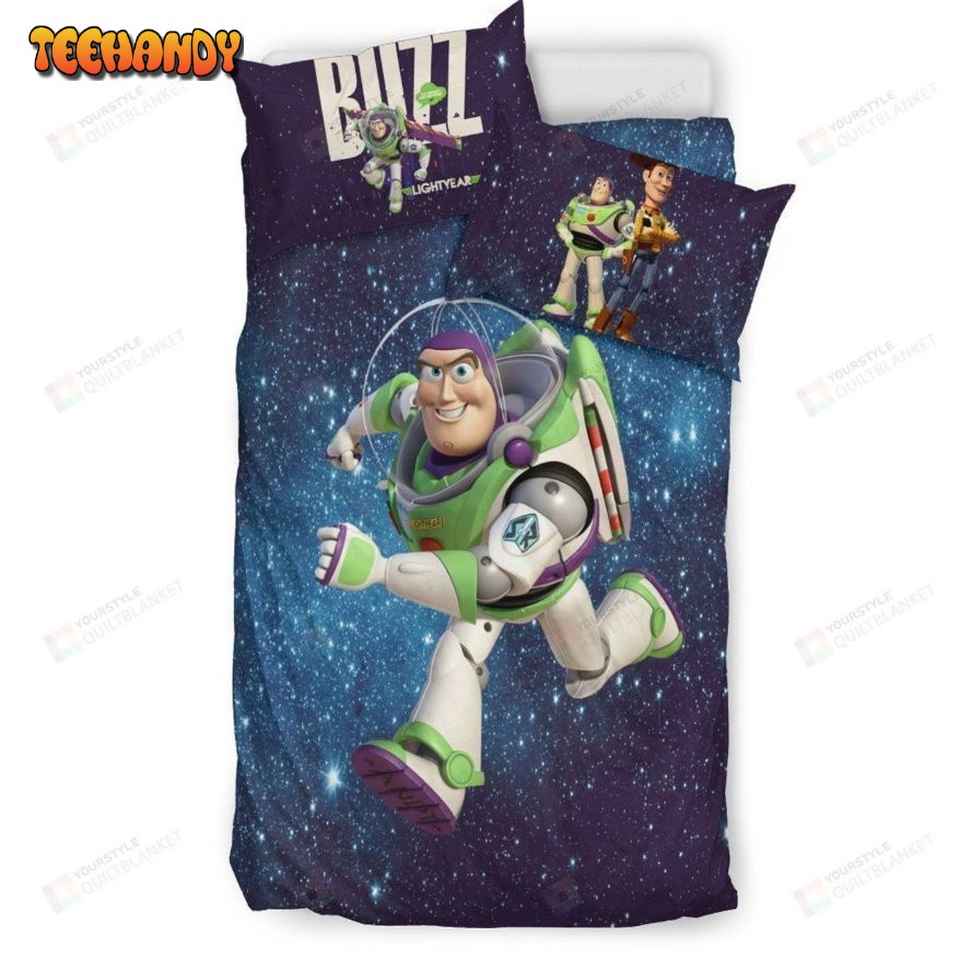 3d Toy Story Buzz Lightyear Bedding Set