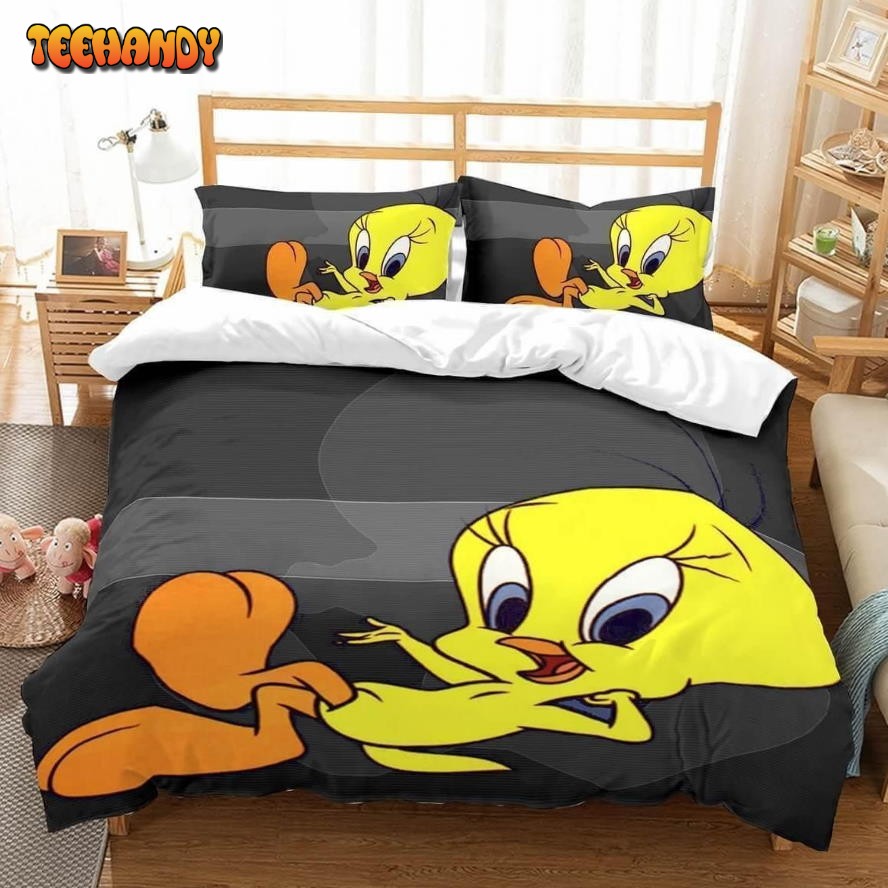 3d Tweety Bird Et Duvet Cover Bedding Set