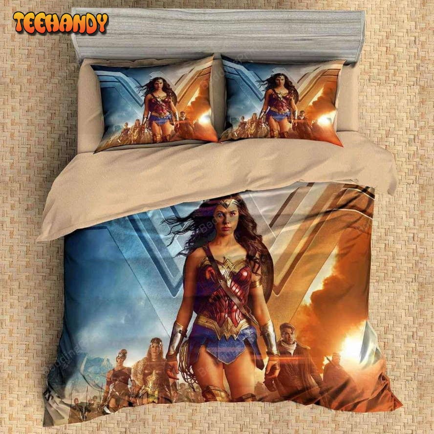 3d Wonder Woman Duvet Cover Bedding 6