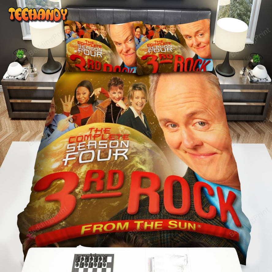 3rd Rock From The Sun Dick Solomon Poster Duvet Cover Bedding Sets