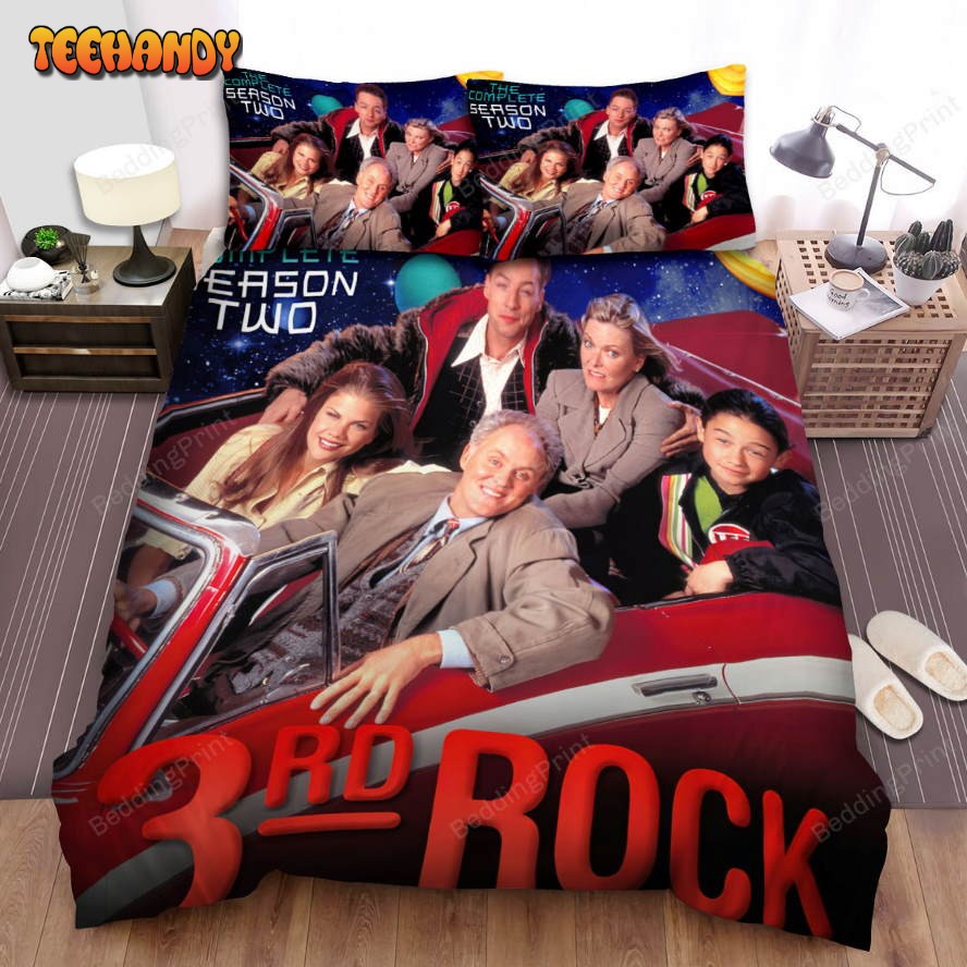 3rd Rock From The Sun Movie Poster 4 Bed Sheets Duvet Cover Bedding Sets