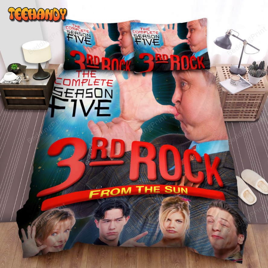 3rd Rock From The Sun Movie Poster 6 Bed Sheets Duvet Cover Bedding Sets