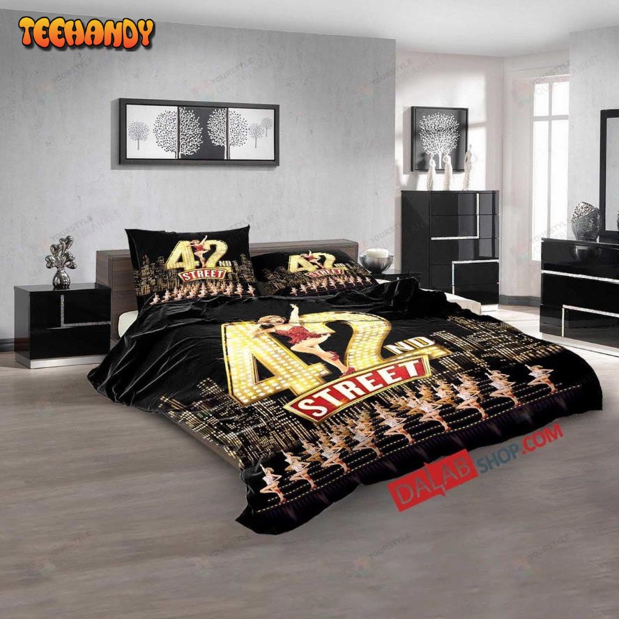 42nd Street Broadway Show D 3d Customized Bedroom Sets Bedding Sets