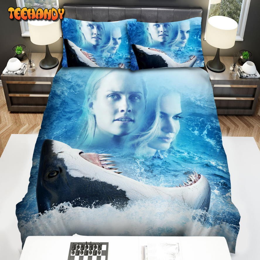 47 Meters Down Movie Poster Spread Comforter Duvet Cover Bedding Sets Ver 1