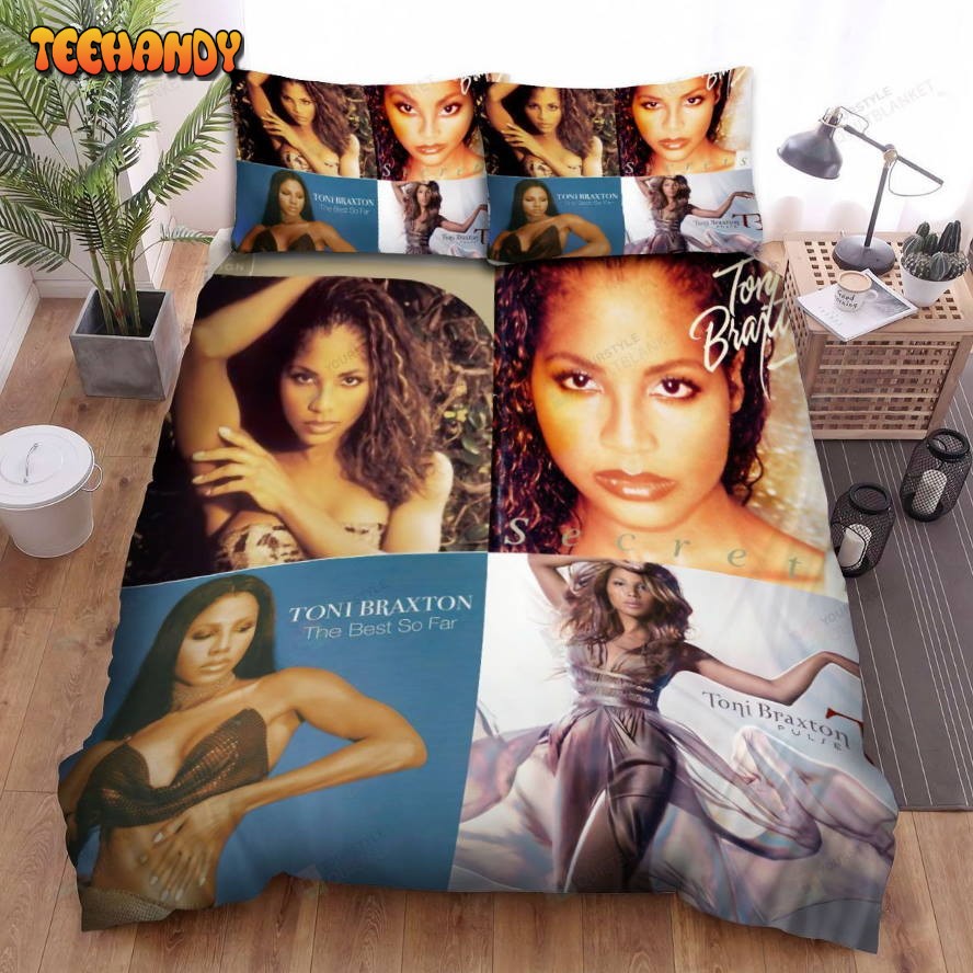 4in1 Toni Braxton Album Bed Sheets Duvet Cover Bedding Sets