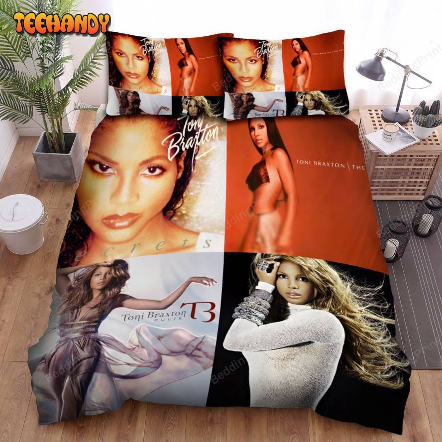 4in1 Toni Braxton Collections Bed Sheets Duvet Cover Bedding Sets