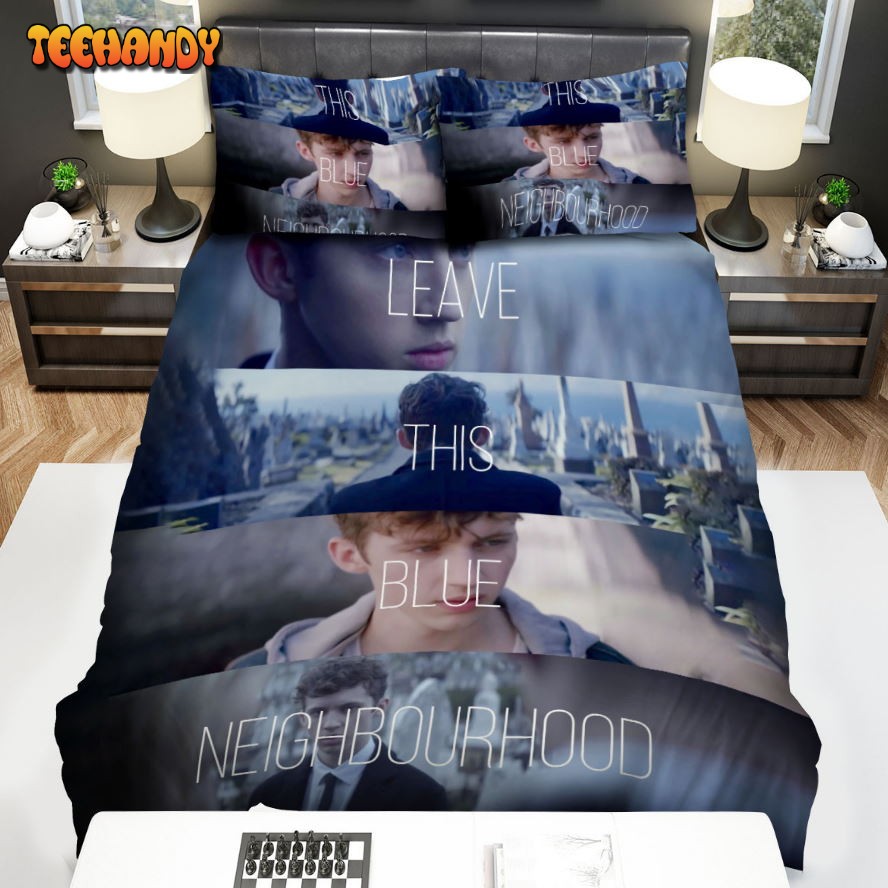 4in1 Troye Sivan Album Cover Spread Comforter Duvet Cover Bedding Sets