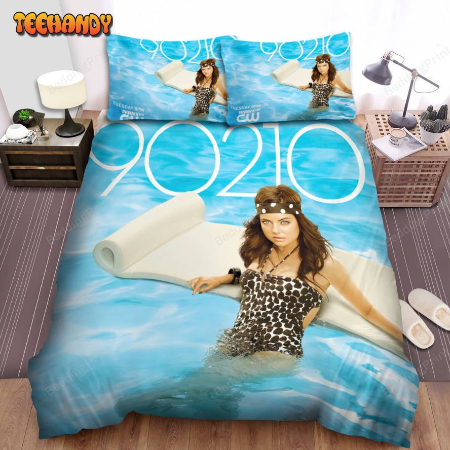 90210 Erin Silver Poster Bed Sheets Duvet Cover Bedding Sets