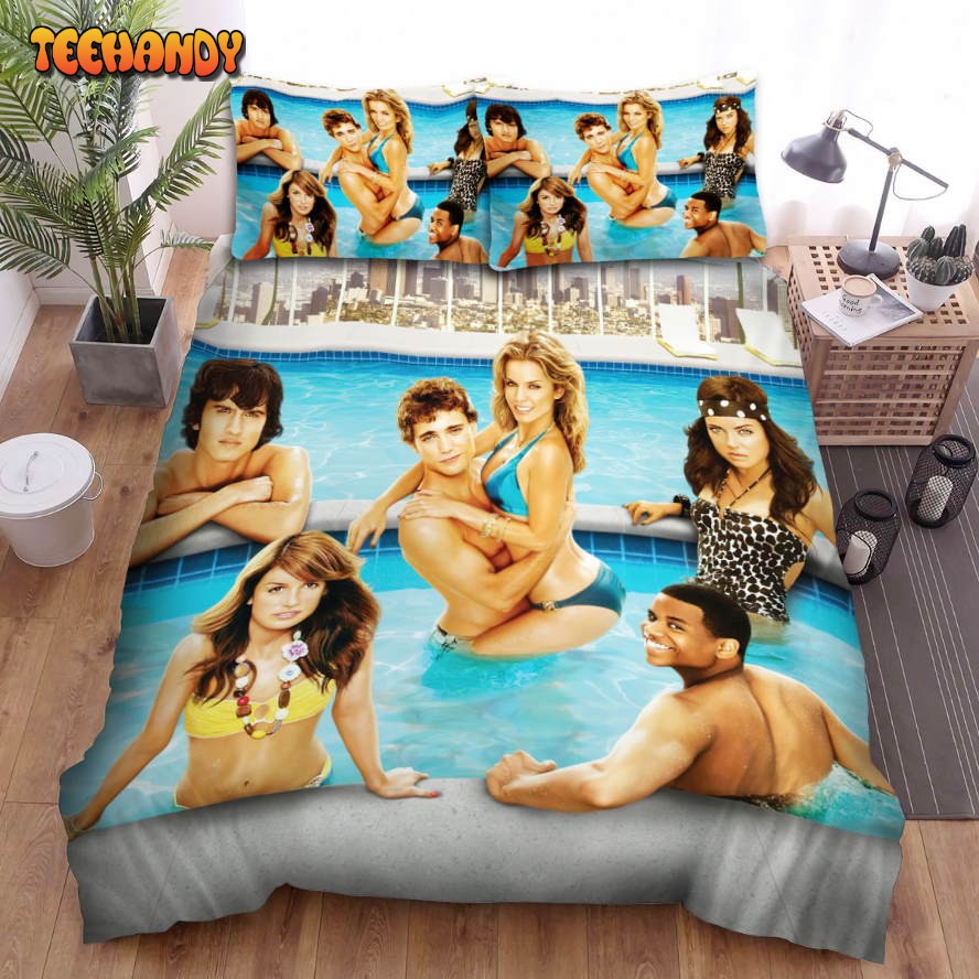 90210 Movie Poster 2 Bed Sheets Duvet Cover Bedding Sets
