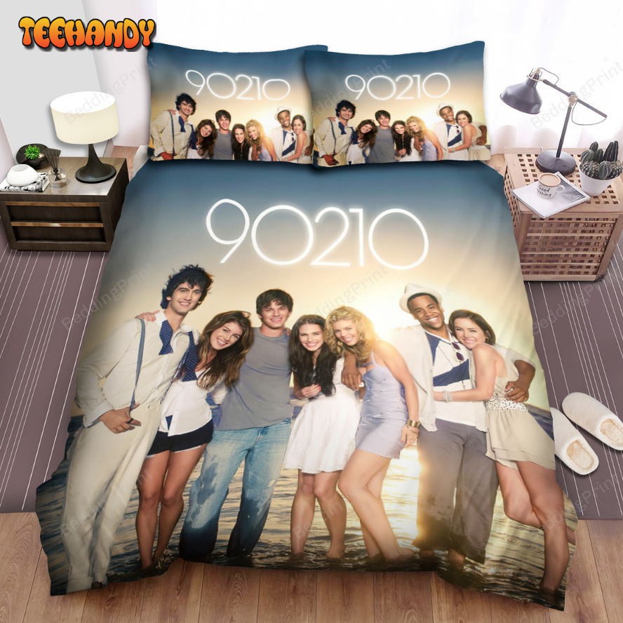 90210 Movie Poster 4 Bed Sheets Duvet Cover Bedding Sets