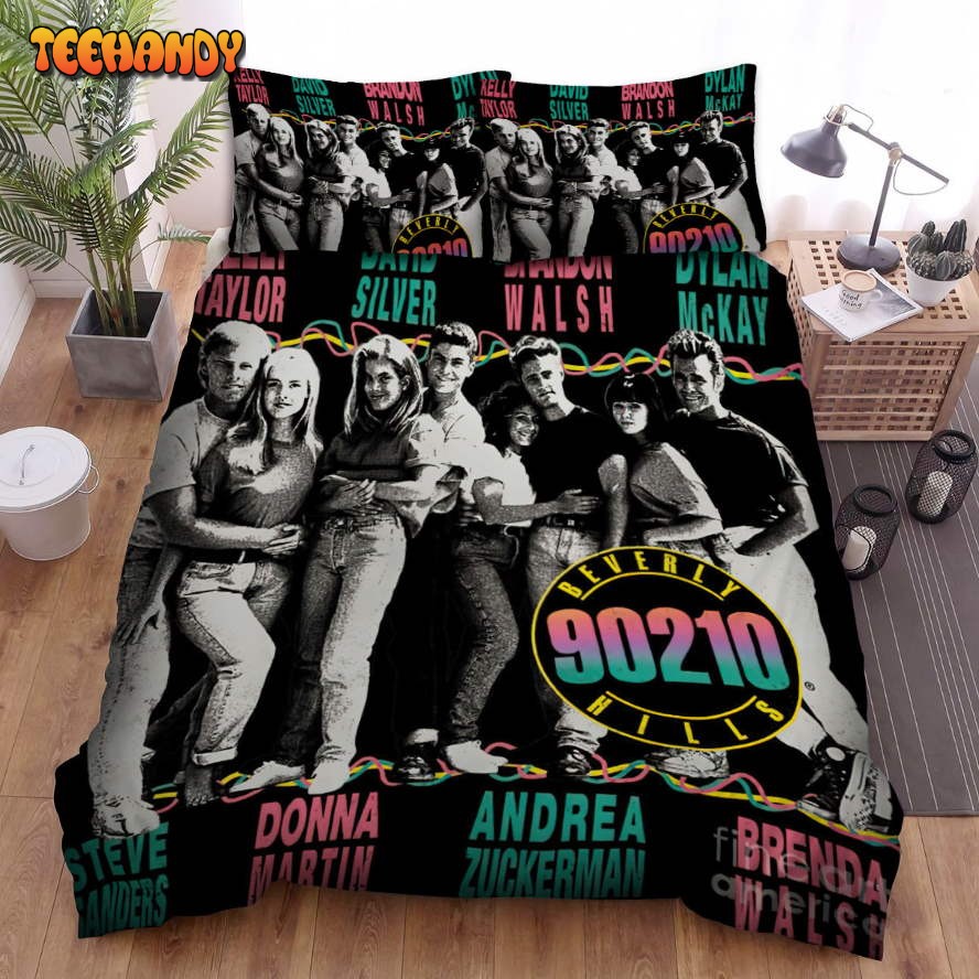 90210 Movie Poster Art Bed Sheets Duvet Cover Bedding Sets