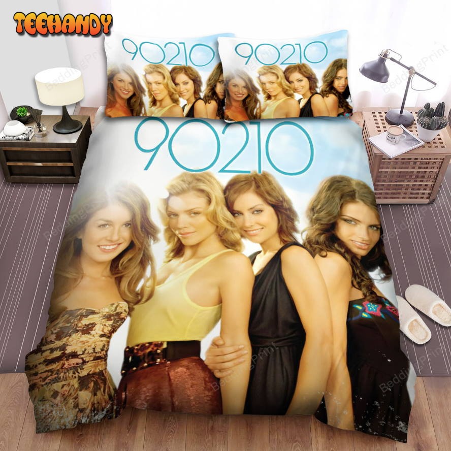 90210 Naomi Clark and Annie Wilson Poster Duvet Cover Bedding Sets