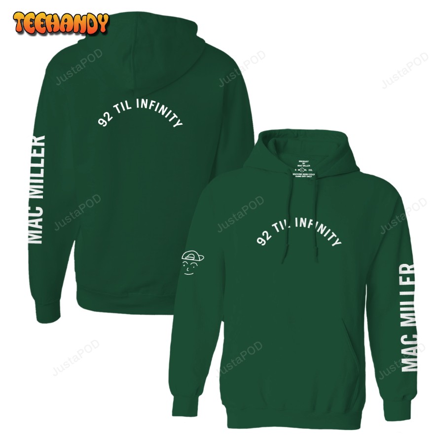 92 TIL INFINITY 3D Hoodie For Men Women All Over 3D Printed Hoodie GREEN