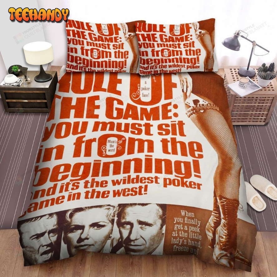 A Big Hand For The Little Lady Movie Poster Comforter Bedding Sets Ver 3