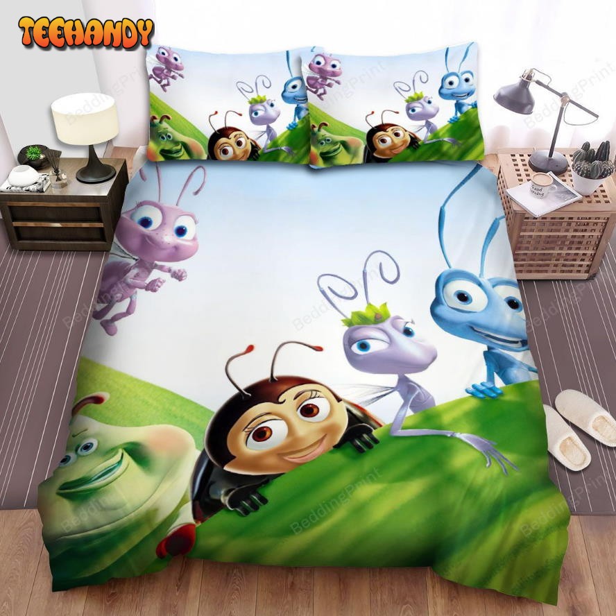 A Bug’s Life Group Poster Bed Sheets Spread Duvet Cover Bedding Sets