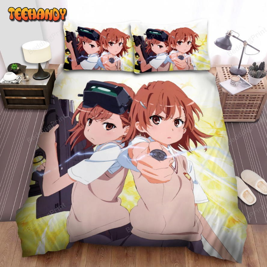 A Certain Scientific Railgun Mikoto Twins Poster Spread Bedding Sets