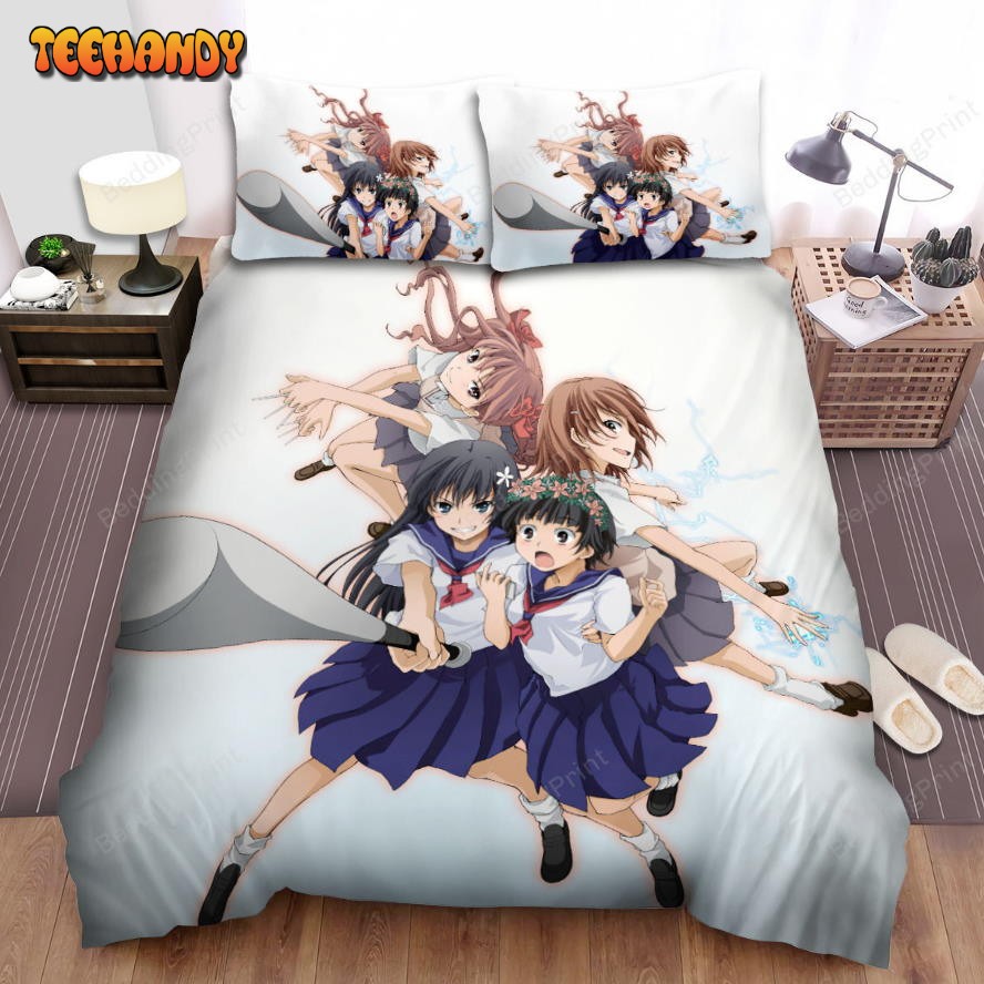 A Certain Scientific Railgun The Academy City Team Poster Bedding Sets