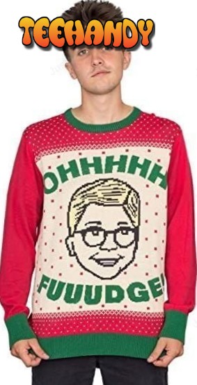 A Christmas Story Ohhhh Fuuudge Ralphie Adult Ugly Sweater, Ugly Sweater