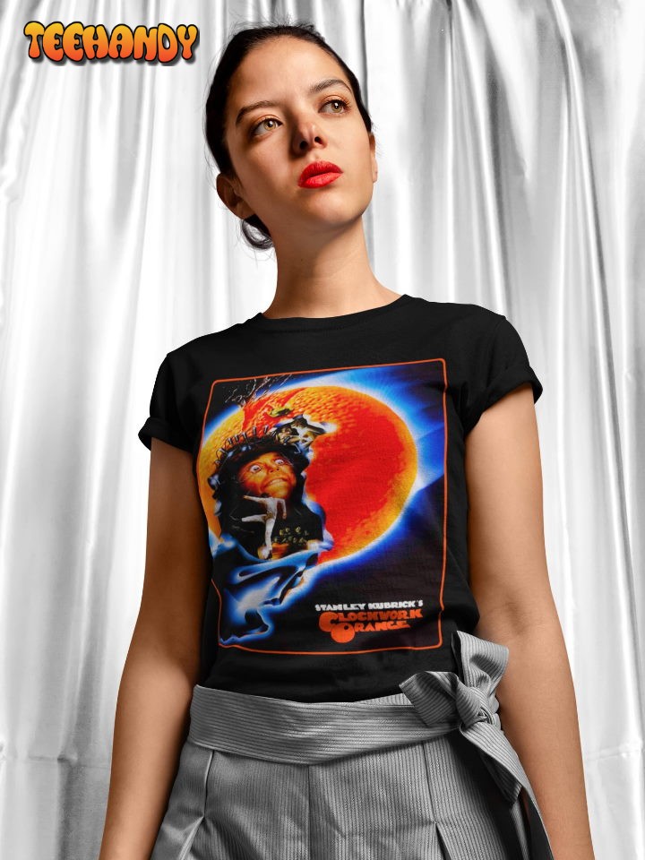 A Clockwork Orange Soft T-Shirt, Clockwork Orange Movie Poster T Shirt