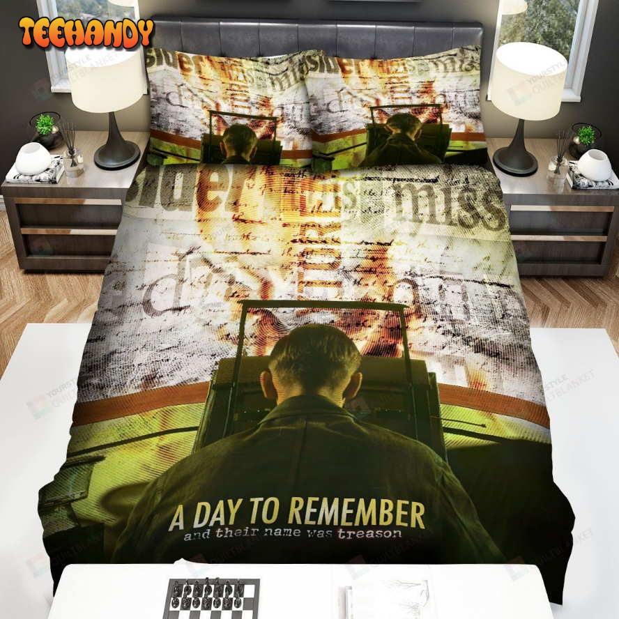 A Day To Remember Album And Their Name Was Treason Bedding Sets